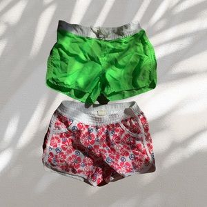 OP set of 2 girl’s swim trunks